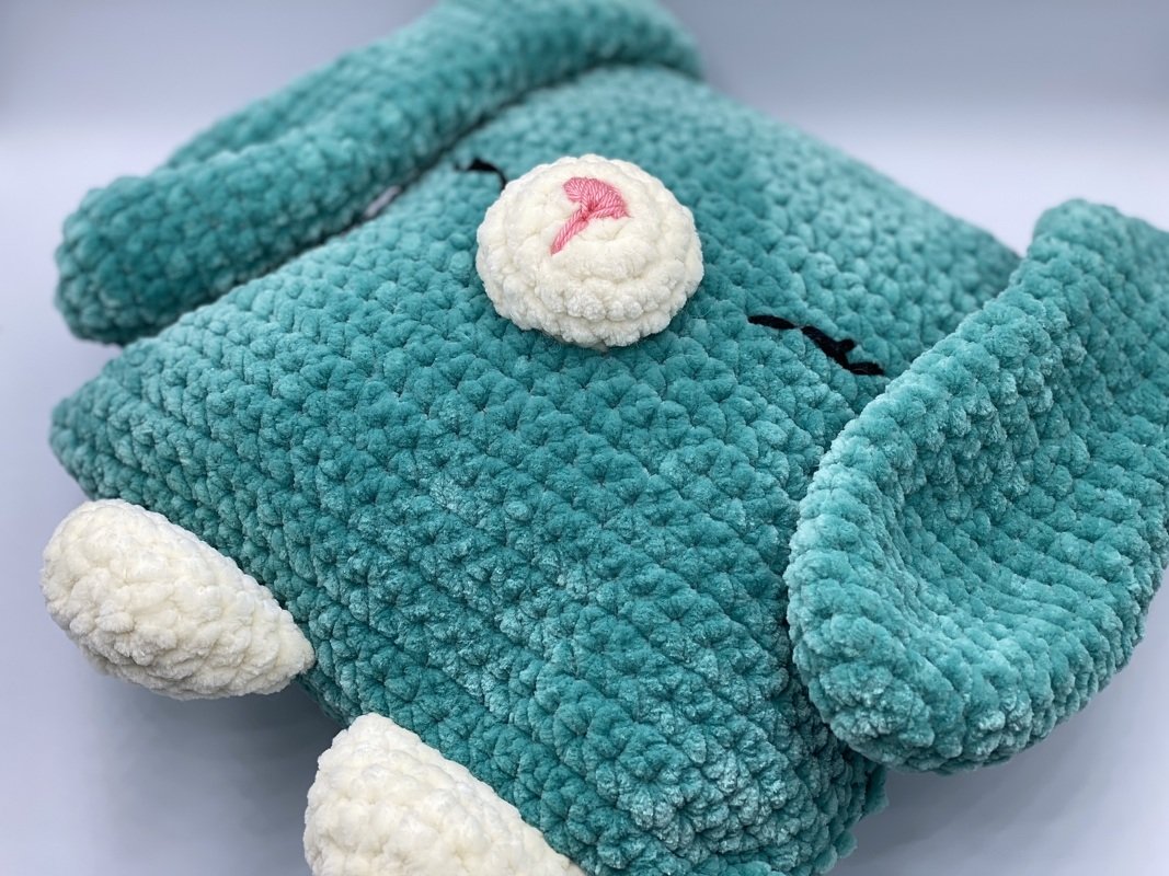 Häkelanleitung - Schnuffelpolster Hase - Bild 2