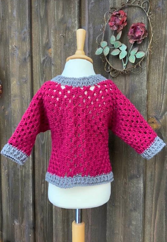 Süße Jacke aus 2 Grannys - Bild 4