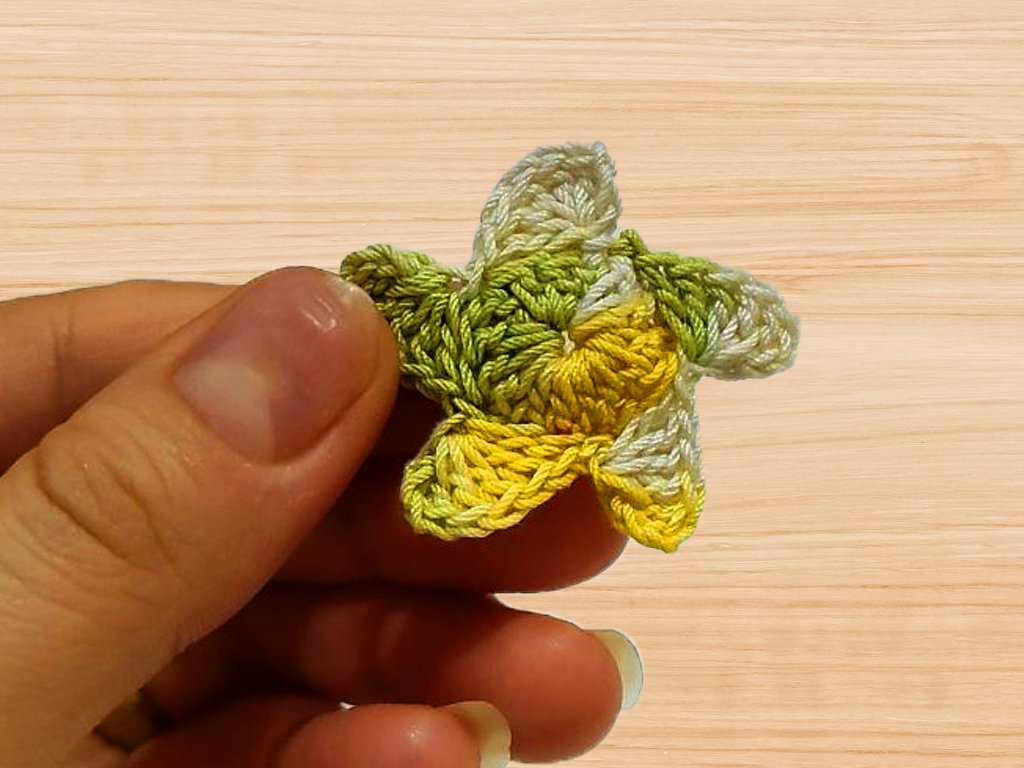 Crochet flower earrings PDF pattern - Image 3