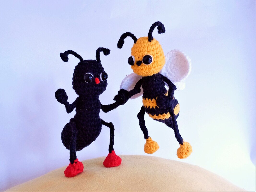 Bee and Ant. Crochet pattern - Image 2