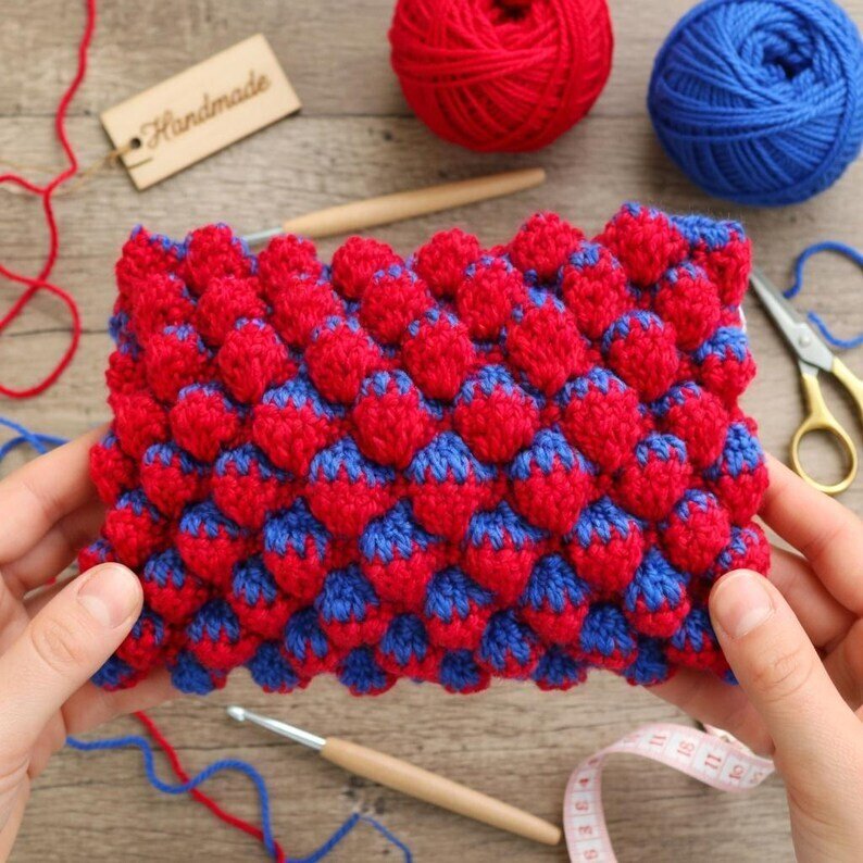 Crochet Strawberry Bag PDF + Video Tutorial in English Only - Image 6