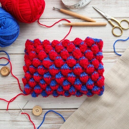 Crochet Strawberry Bag PDF + Video Tutorial in English Only
