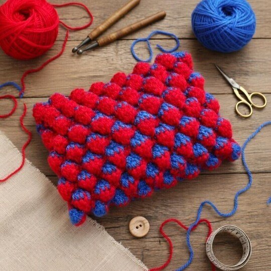 Crochet Strawberry Bag PDF + Video Tutorial in English Only