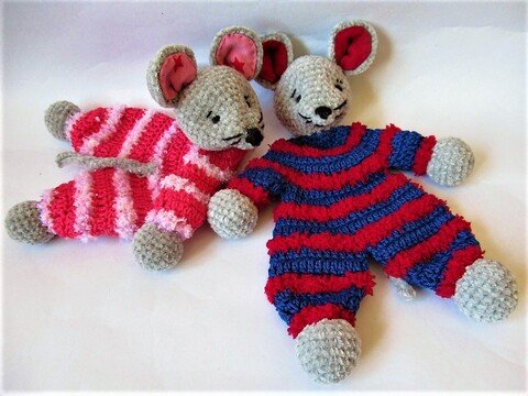 Häkelanleitung Kuschelmaus Fiepsi