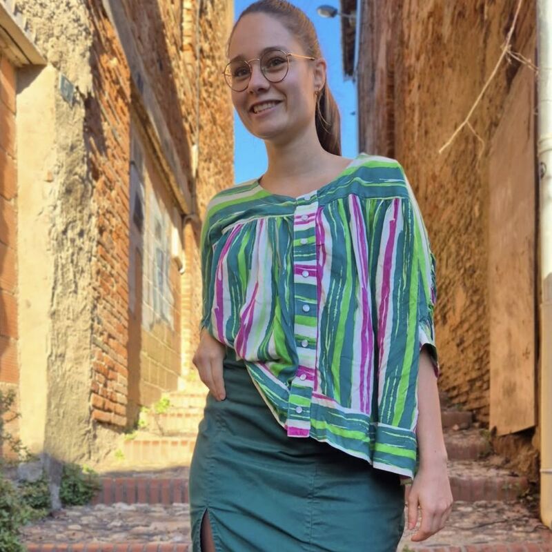 Bluse Florance Gr. 34-50 Schnittmuster inkl. Nähanleitung - Bild 13