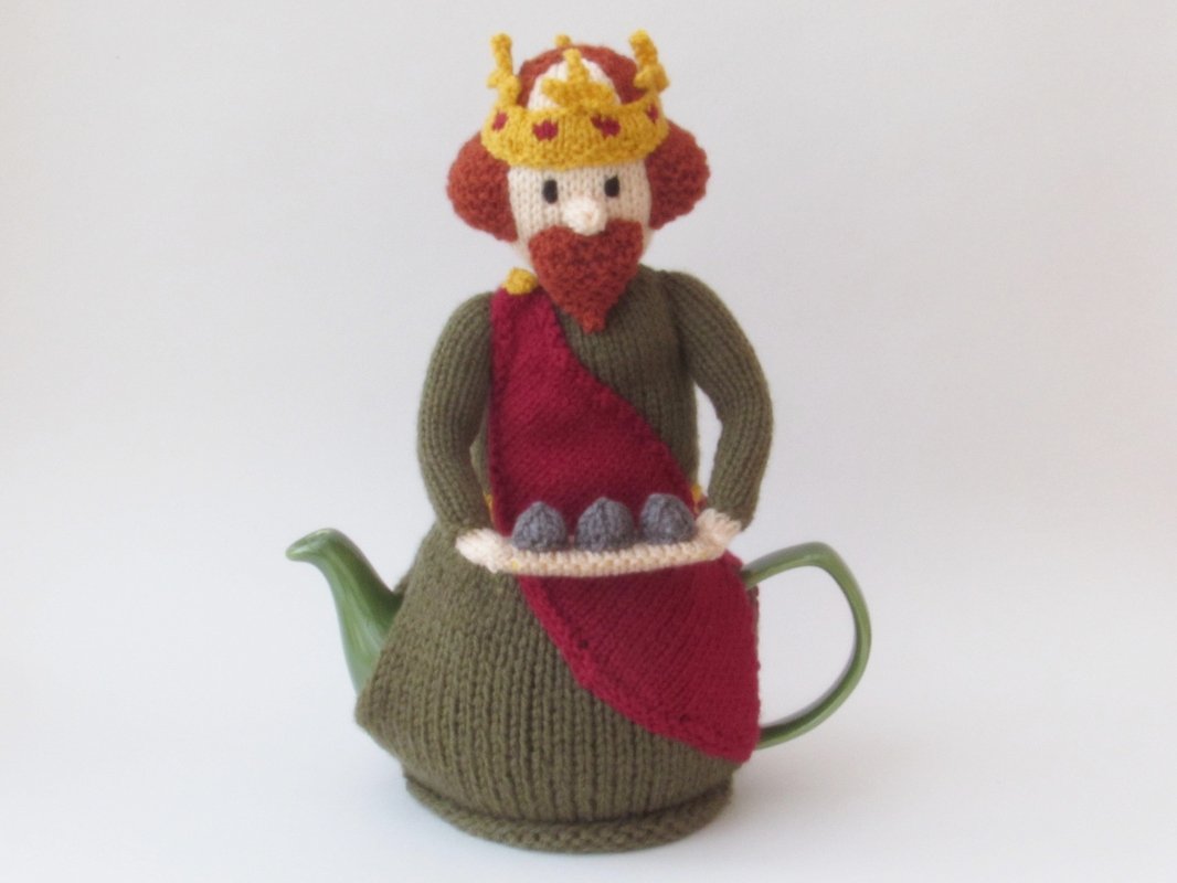 TeaCosyFolk's King Alfred the Great Tea Cosy Knitting Pattern