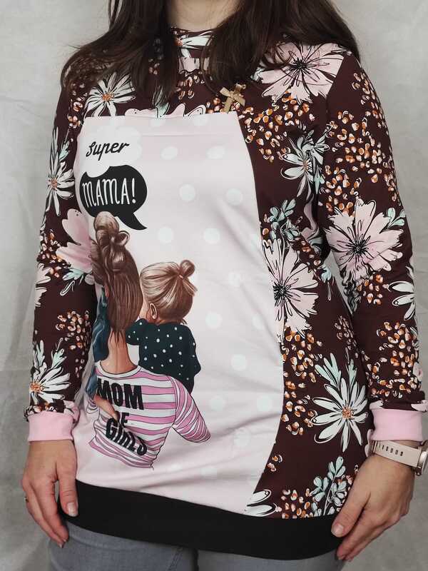 Damen-Hoodie Miss Moonie Gr. 34 - 54 inkl. A0