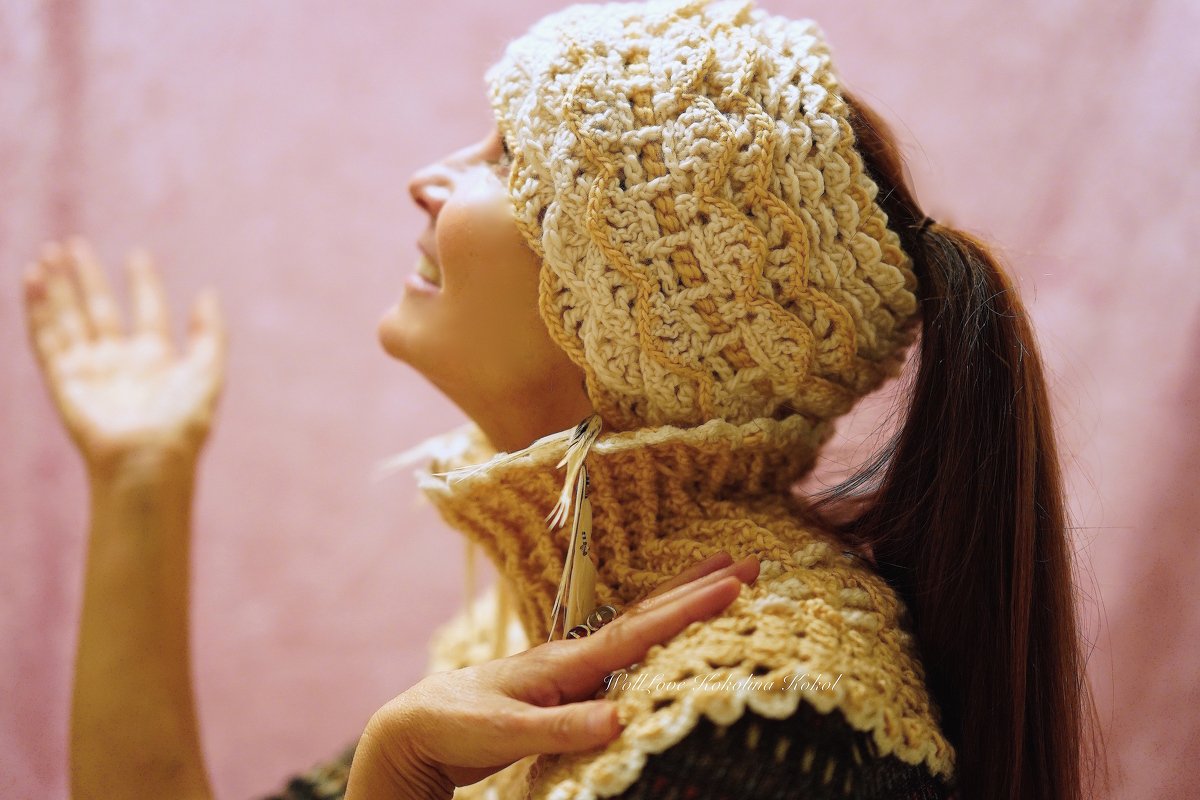 Häkel Anleitung Breites Kopfband Blütenkelch