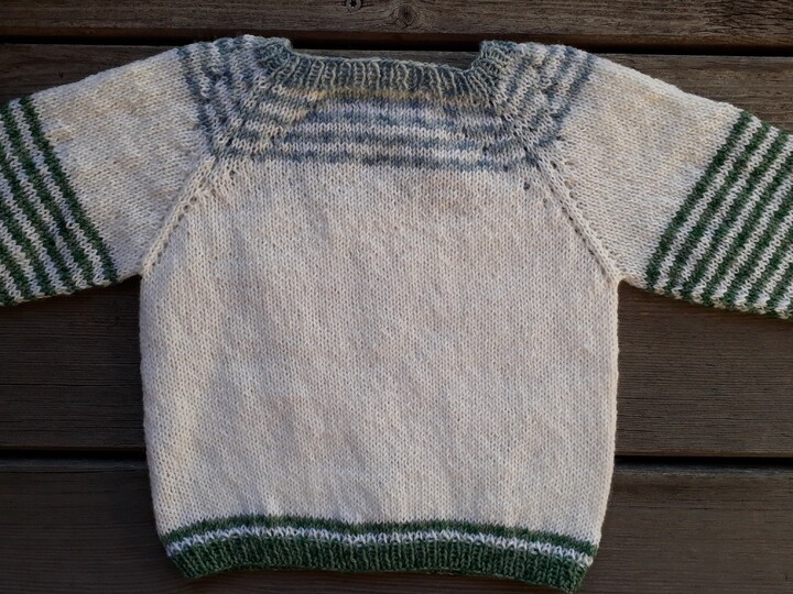 Strickanleitung Kinderpulli "Pferd"