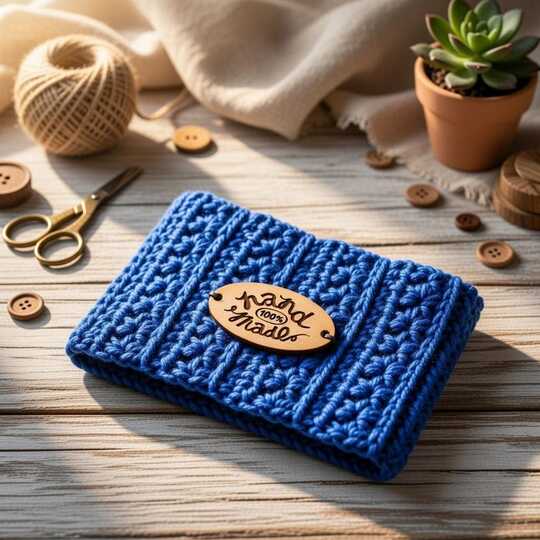 Crochet Card Holder Pattern PDF + Video Tutorial – nontycrochet