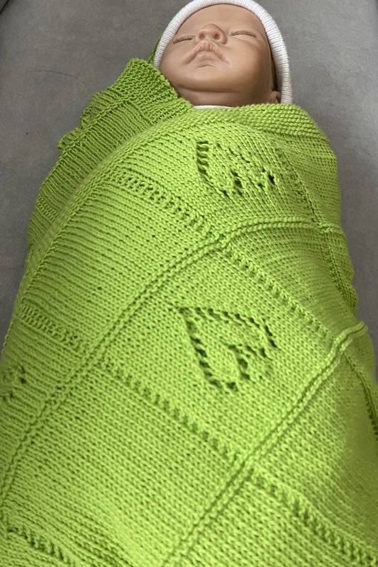 Babydecke Herz - Bild 3