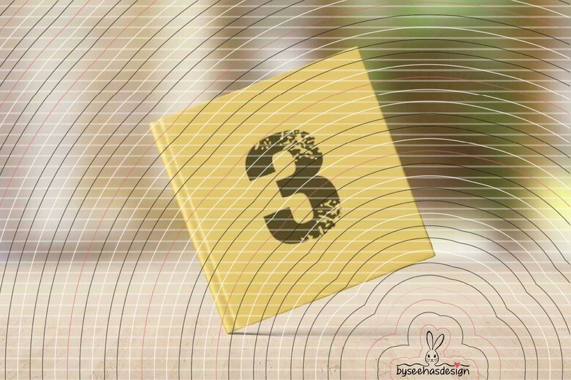 Zahlen 0-9 Plotterdatei SVG DXF