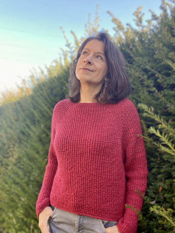 Basic Raglan Sweater CHIARA | seamless | top down | 8 sizes - Image 7