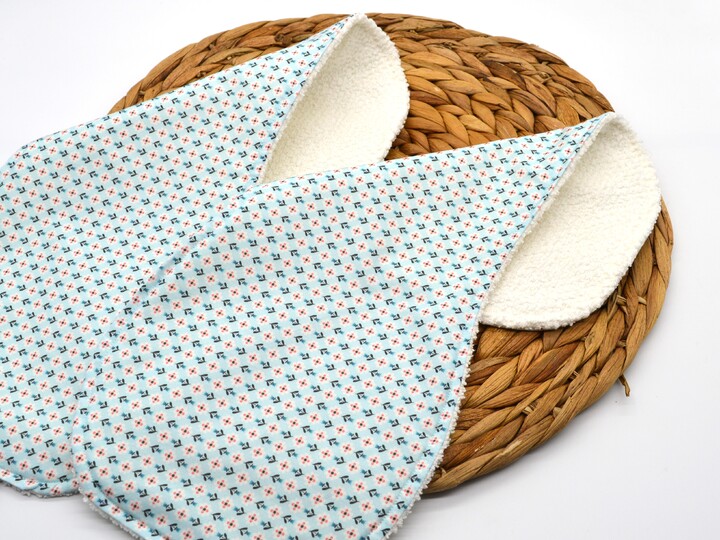 Nähanleitung Schulterspucktuch Spucktuch