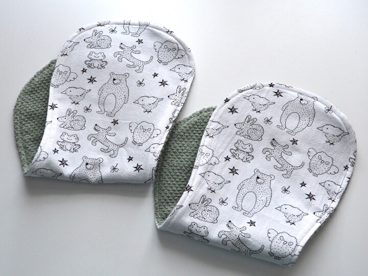 Nähanleitung Schulterspucktuch Spucktuch