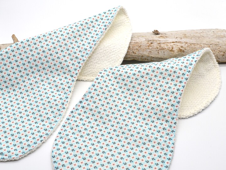 Nähanleitung Schulterspucktuch Spucktuch