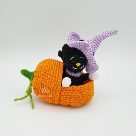 Baccessor Halloween-Küchenmatten-Set – 2-teilig Mit Kürbis, Katze & Spinnennetz, Rutschfest, 43,2 X 73,7 Cm