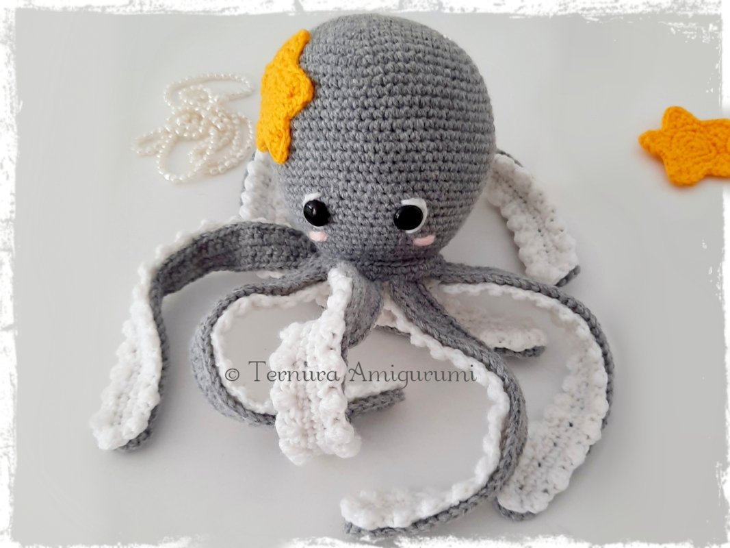 Tintenfisch Häkelanleitung - Bild 4