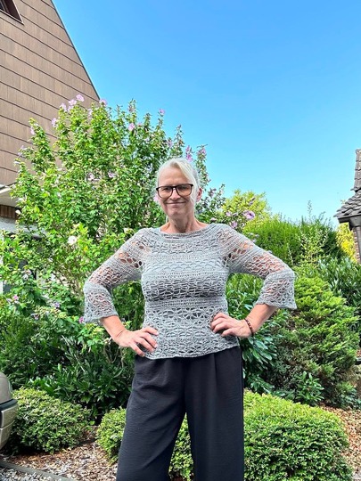 Pullover/Tunika/Kleid Elea, Häkelanleitung