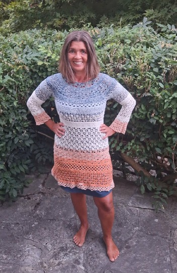 Pullover/Tunika/Kleid Elea, Häkelanleitung
