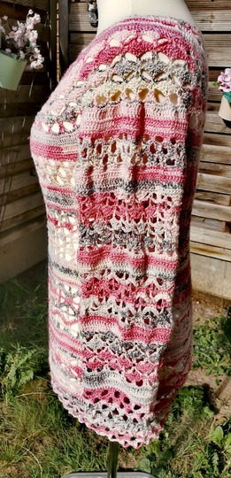 Pullover/Tunika/Kleid Elea, Häkelanleitung