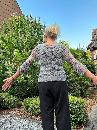 Pullover/Tunika/Kleid Elea, Häkelanleitung