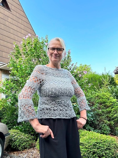 Pullover/Tunika/Kleid Elea, Häkelanleitung