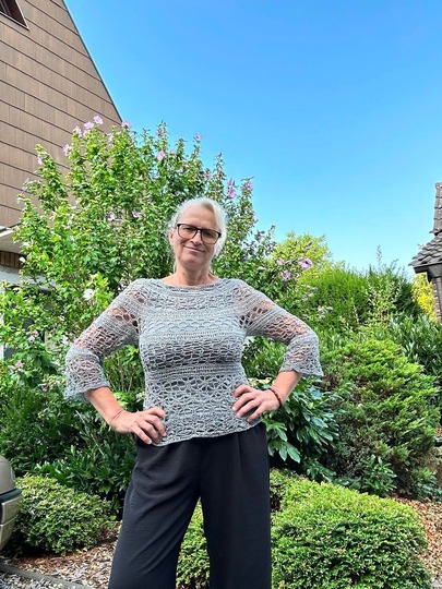 Pullover/Tunika/Kleid Elea, Häkelanleitung