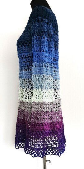 Pullover/Tunika/Kleid Elea, Häkelanleitung