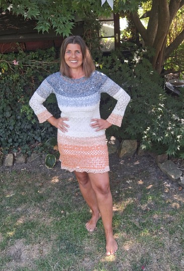 Pullover/Tunika/Kleid Elea, Häkelanleitung