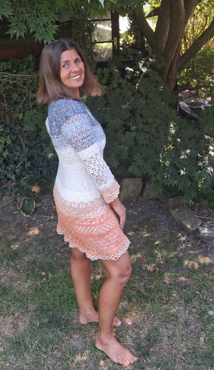 Pullover/Tunika/Kleid Elea, Häkelanleitung