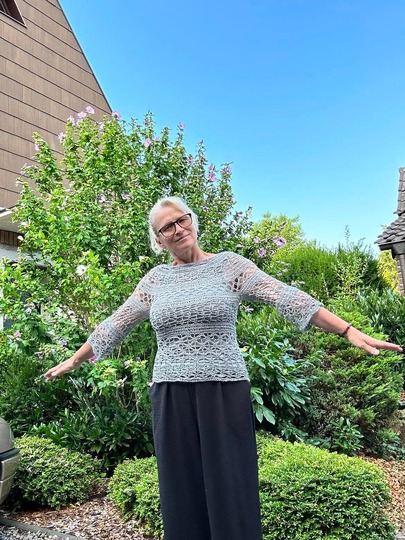 Pullover/Tunika/Kleid Elea, Häkelanleitung