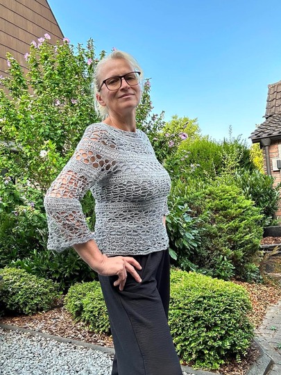 Pullover/Tunika/Kleid Elea, Häkelanleitung