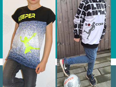 Plottervorlage Soccer Streetstyle
