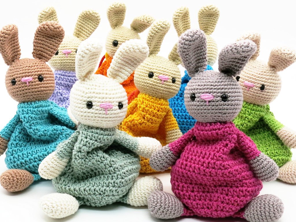Drawstring Bag Bunny Crochet Pattern Photos and pictures