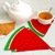 326 Crochet Pattern - Watermelon decor, applique or potholder - Amigurumi
