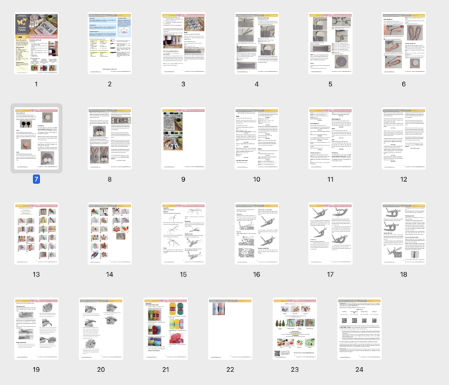 332 Crochet Pattern - Bunny Rabbit Applique, Bookmark or decor Amigurumi