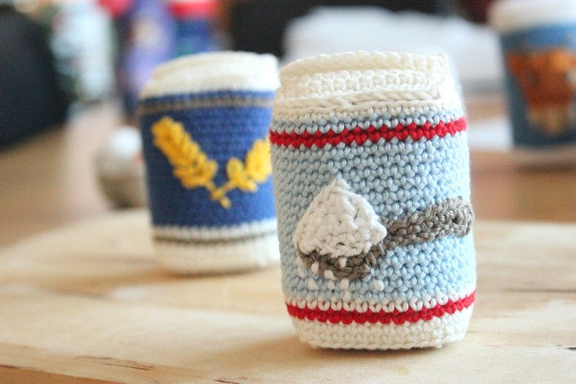 Häkelanleitung "Kleine Zutaten - Mehl und Zucker"