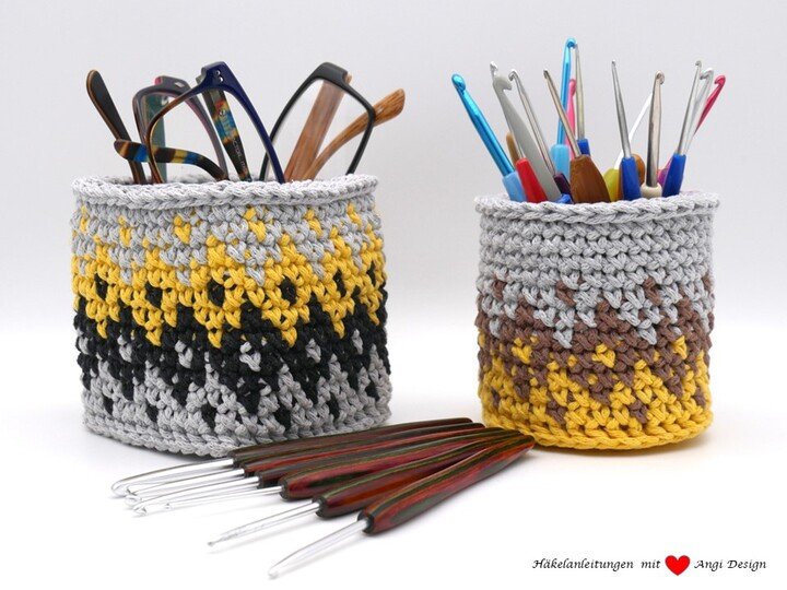 Häkelkörbchen / Utensilo