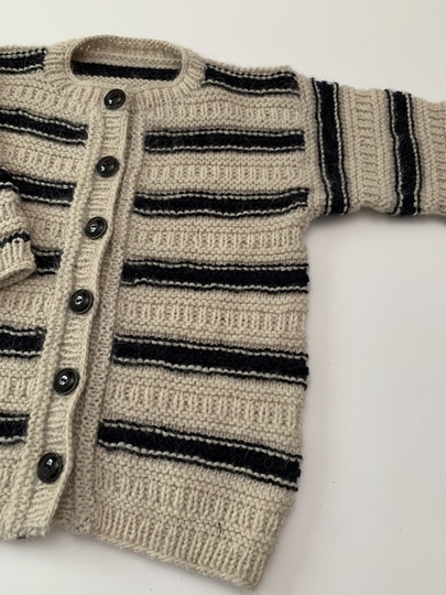 Strickanleitung Kinderjacke Jonas Größe 68 - 98