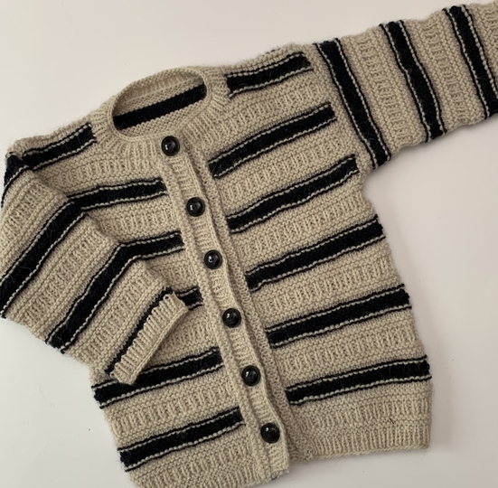 Strickanleitung Kinderjacke Jonas Größe 68 - 98