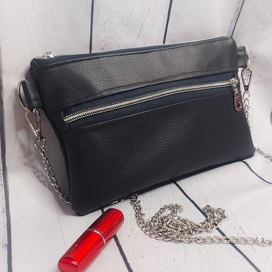 Schnittmuster + Nähanleitung Clutch "Julia" - kleine Handtasche nähen