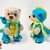 297 Crochet Pattern - Bear in a dragon costume - Amigurumi