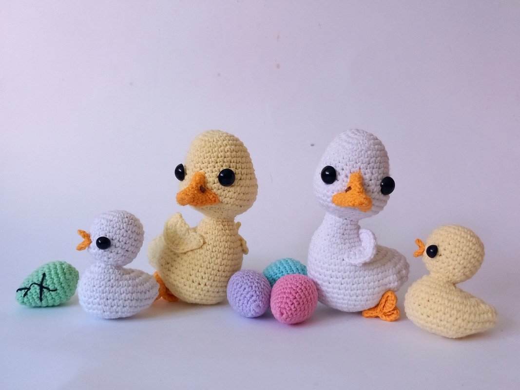 Gänse. Ostern. Häkelanleitung - Bild 3