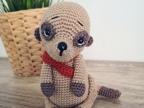 PDF Häkelanleitung Erdmännchen Milo