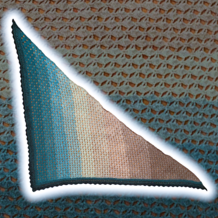 Crochet Pattern Triangular Scarf "Erigone"