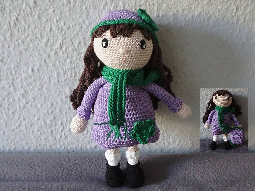 Crochet pattern: doll Annabelle!