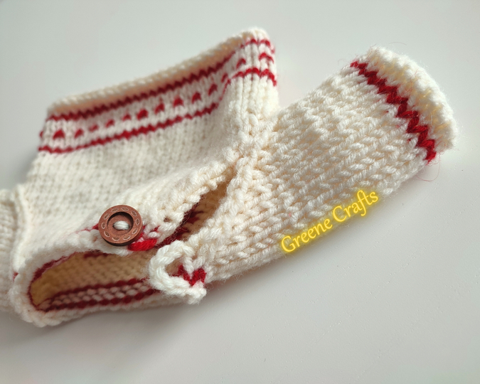 Heart Sweater and Pants for Teddy Bear or Bunny Knitting Pattern