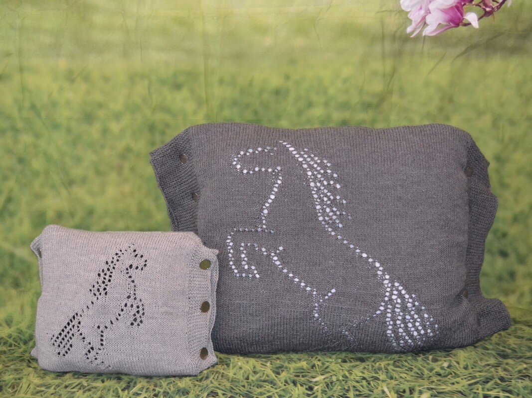 Knitting pattern cushion "Horse - Image 8