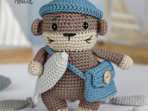 Crochet Pattern Otter "Ole"